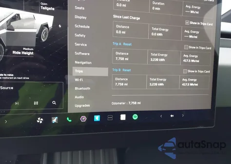 2025 Tesla Cybertruck All-Wheel Drive from USA, damaged, VIN 7G2CEHED7SA067895
